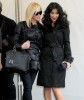 Kellie Pickler with Kim Kardashian at the Tracy Reese Fall 2009 fashion show during Mercedes Benz Fashion Week