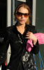 Lindsay Lohan visits Blue and Cream stores in New York City on February 14th 2009 before getting back to Bowery Hotel 3