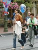 Suri Cruise with mommie Katie Holmes at Walt Disney