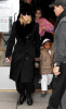 Madonna with her kids Lourdes Leon and David Banda spotted out at the Kabbalah Centre in New York City on February 14th 2009 3