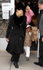 Madonna with her kids Lourdes Leon and David Banda spotted out at the Kabbalah Centre in New York City on February 14th 2009 2