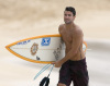 Brody Jenner at Sunset Beach in Hawaii filming the MTV show The Hills