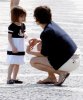 suri Cruise on the beach in Copa Cabana in Brazil Brazil on February 3rd 2009 1