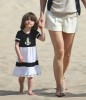 suri Cruise on the beach in Copa Cabana in Brazil Brazil on February 3rd 2009 6