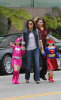 Eva Longoria heading into the Xtreme Martial Arts World Headquarters for Cruz Beckham 4th birthday party in Los Angeles California on February 21st 2009 3