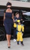 Victoria Beckham takes her son Cruz to his 4th birthday party