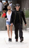 Nicole Richie with Joel Madden walking together after eating breakfast in Los Angeles earlier today on February 21st 2009 4