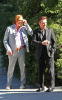 Mickey Rourke with Sean Penn seen together in West Hollywood on February 2nd 2009