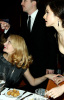 Patricia Clarkson with director Darren Aronofsky and actress Rachel Weisz at the 2009 Vanity Fair Oscar party hosted by Graydon Carter at the Sunset Tower Hotel on February 22nd 2009 in West Hollywood California