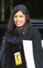 Freida Pinto spotted out of her Los Angeles hotel on February 20th 2009 2