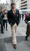 Chace Crawford on location of filming an episode of Gossip Girl in New York City on February 2nd 2009