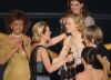 kate winslet gets her Oscars trophy which was presented by Nicole Kidman