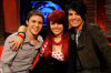 Allison Iraheta with Adam Lambert and Kris Allen