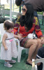 Salma Hayek and her daughter Valentina at the Farmer Market on March 1st 2009 in Los Angeles 4