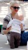 latest pictures of Gwen Stefani and her baby Zuma at a park in Los Angeles on the 1rst of March 2009 1