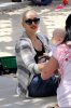 latest pictures of Gwen Stefani and her baby Zuma at a park in Los Angeles on the 1rst of March 2009 3