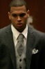 Chris Brown at the Superior Court of Los Angeles County on March 5th 2009 in Los Angeles California 1