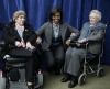 first lady Michelle Obama at Arlington National Cemeterys Women in Military Service for America Memorial Center in Washington on March 3rd 2009