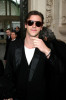 Gaspard Ulliel leaves the Chanel Fall Winter 2008-2009 fashion show