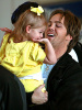 Larry Birkhead and Dannielynn Hopeat the LAX airport security check in Los Angeles 2