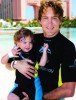 Dannielynn hope birkhead magazine cover photo with her father Larry Birkhead