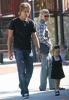 Dannielynn hope birkhead and daddy Larry Birkhead on their way to the park