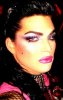 Adam Lambert full makeup photo