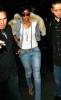 pictures of Rihanna surrounded by security arriving for dinner in New York City West Village on Saturday night March 14th 2009 4