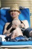 Gwen Stefani in Palm Springs with sonsKingston and baby Zuma on March 13th 2009 2