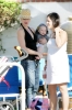 Gwen Stefani in Palm Springs with sonsKingston and baby Zuma on March 13th 2009 4