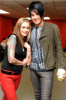 Adam Lambert picture with Megan Corkrey