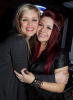 Megan Corkrey with Allison Iraheta at the top 13 party of American Idol held at AREA on March 5th 2009 in Los Angeles California