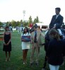 Francesca Lukasik at a horse competition