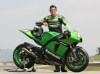 Randy de Puniet Kawasaki ad wallpaper