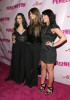 Kim Kardashian with Britney Gastineau and Lacey Schwimmer at Perez Hilton OMFB 31st Birthday Party