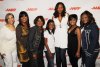 Ann Nesby with Patti Austin, Cece Winans, Shirley Caesar, Jamia, Yolanda Adams, and Paris Bennett at the Songs of Soul and Inspiration Concert celebrating the 50th Anniversary of AARP on June 21st 2008