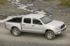 Toyota Tacoma 2010 Tacoma silver 2010 Toyota tacoma top left and front and right side view