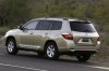 Toyota Highlander 2010 Highlander champagne 2010 toyota highlander back view