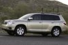 Toyota Highlander 2010 Highlander champagne 2010 toyota highlander left side view