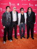 Eli Young Band arrive at the 44th annual Academy Of Country Music Awards