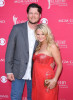 Blake Shelton and Miranda Lambert arrive at the 44th annual Academy Of Country Music Awards