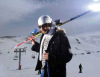 new pictures of the students in star academy season 6 skiing photo shoots on March 2009 Abdel Aziz