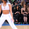 Kim Kardashian and Brittny Gastineau attend Detroit Pistons vs New York Knicks game at Madison Square Garden on April 8th 2009 in New York City 2