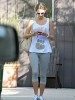 Alessandra Ambrosio spotted leaving a gym in Santa Monica California on October 30th 2008 1