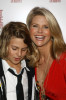 Christie Brinkley and her son Jack Paris at the opening night of West Side Story on Broadway at the Palace Theatre on March 19th 2009 in New York City