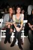 Brittany Snow and Shenae Grimes at the Mercedes Benz Fashion Week Fall 2009 show by Erin Fetherston on February 15th 2009