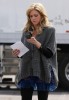 Brittany Snow on the filming set of Lily on March 11th 2009 1