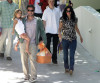 Courteney Cox and husband David Arquette are seen with their daughter Coco Arquette In Malibu shopping for Easter Sunday on April 12th 2009