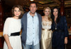 Courteney Cox  with Keri Russell, Adam Sandler, and Teresa Palmer at the Los Angeles premiere of Disney Bedtime Stories