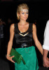 Paris Hilton leaves the Hard Rock Hotel and Casino on St Patricks Day on March 17th 2009